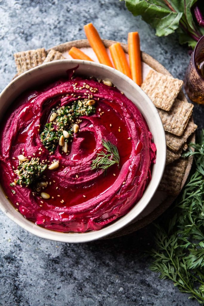 beetroot hummus
